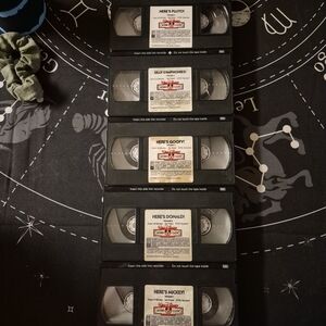 Disney Black VHS Tape Collection